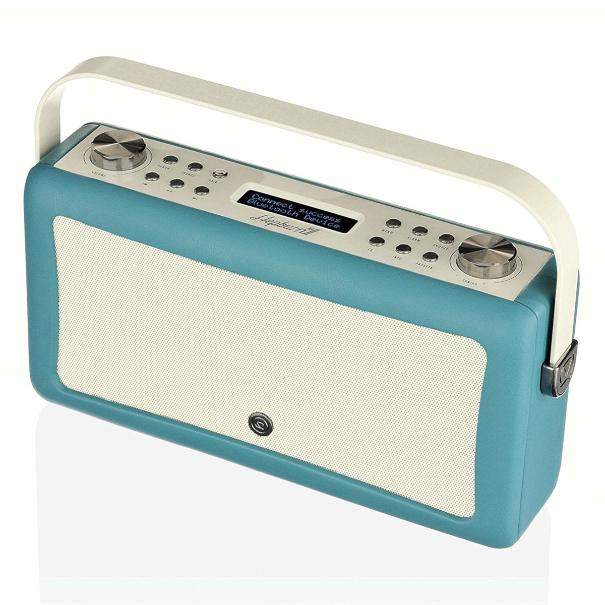 VQ Hepburn Mk II Portable DAB+/FM Radio & Bluetooth Speaker in Teal - 2