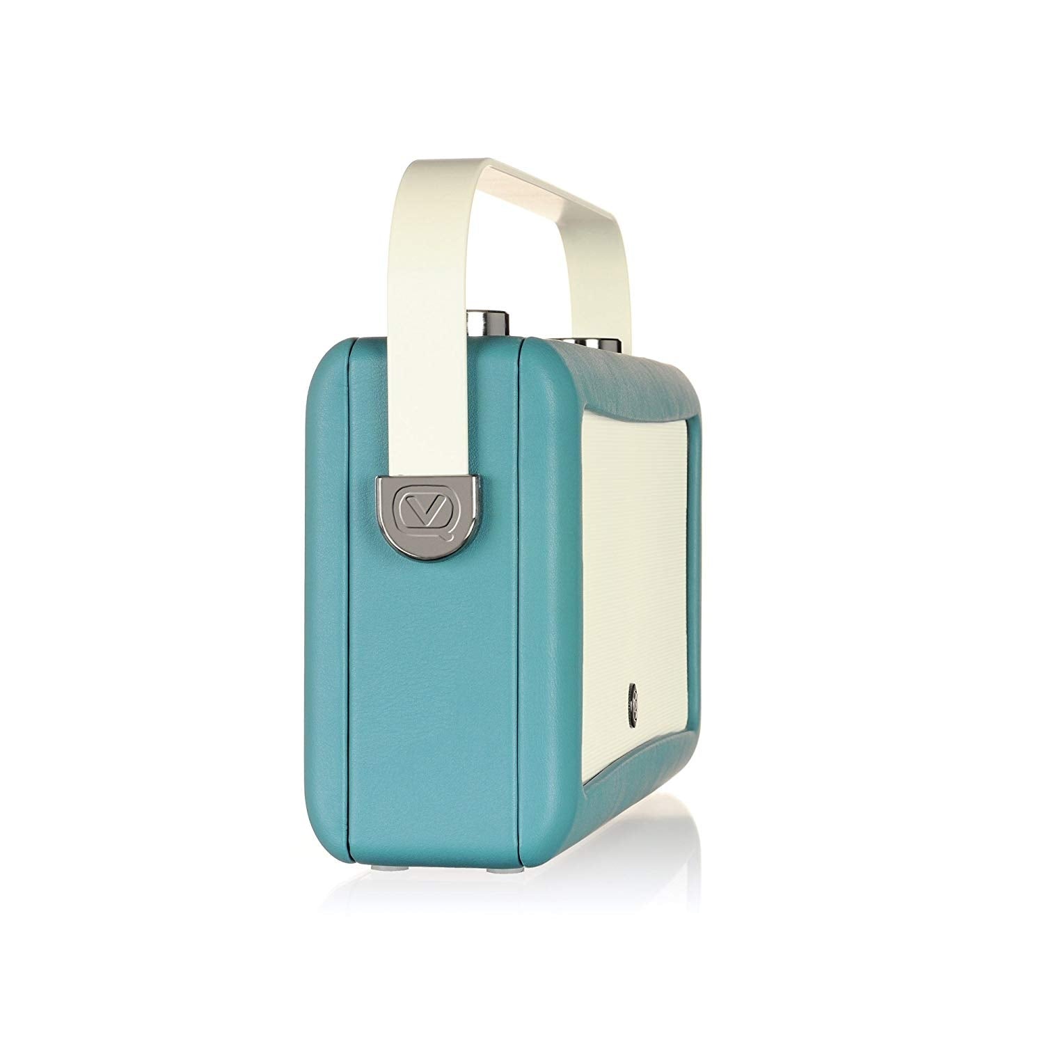 VQ Hepburn Mk II Portable DAB+/FM Radio & Bluetooth Speaker with Rechargeable Battery Pack in Teal - 4