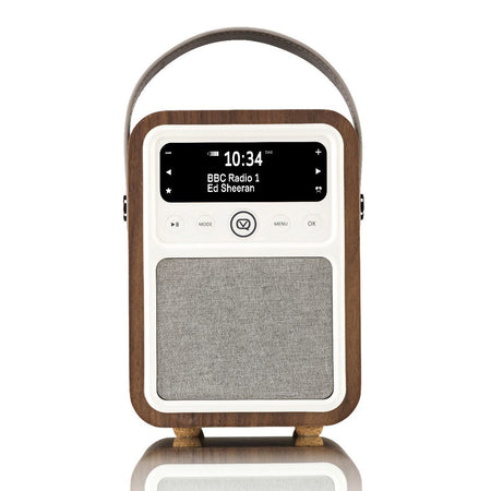 VQ Monty Portable DAB+/FM Radio & Bluetooth Speaker in Walnut