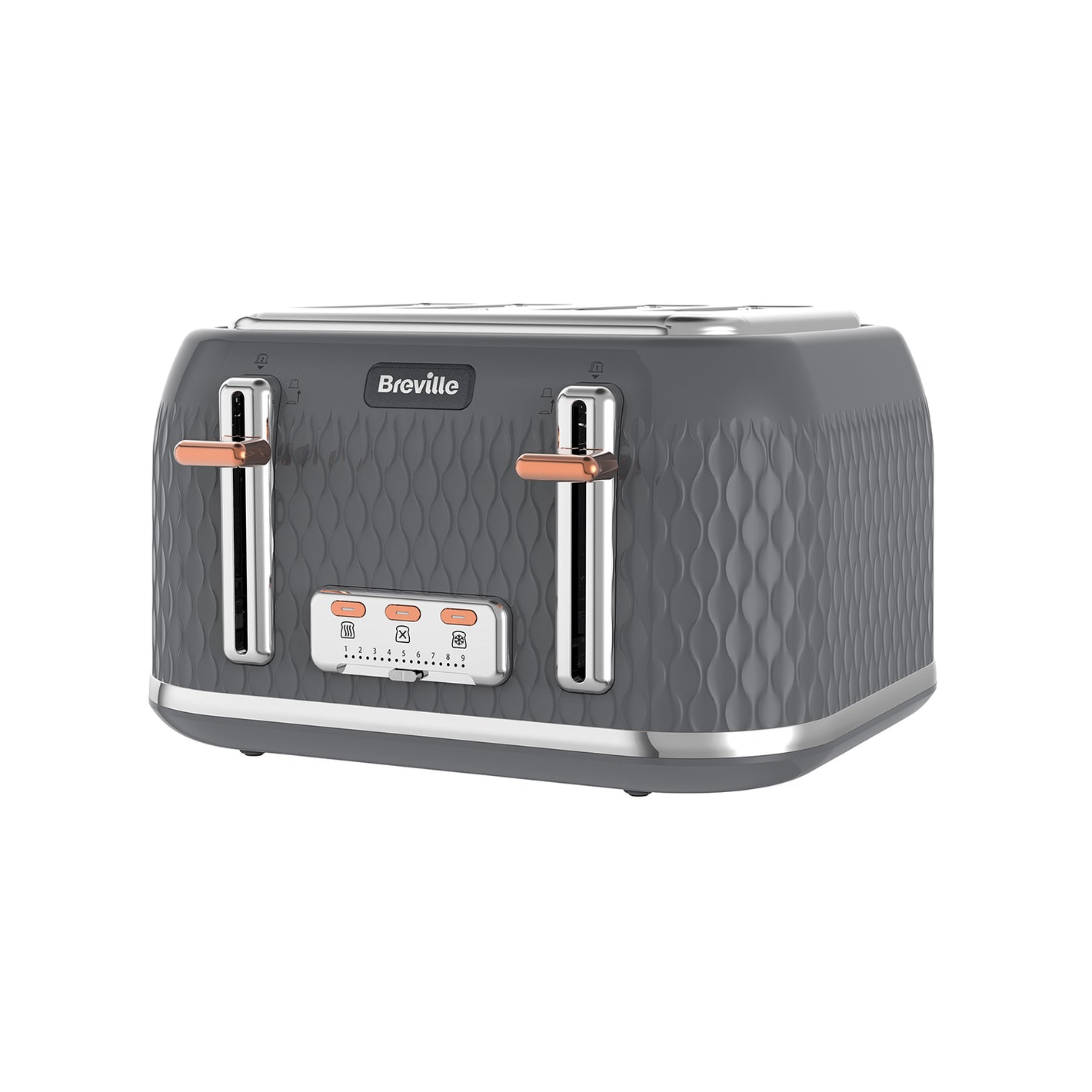 Breville Curve 4 Slice Toaster in Graphite Toasters Breville   