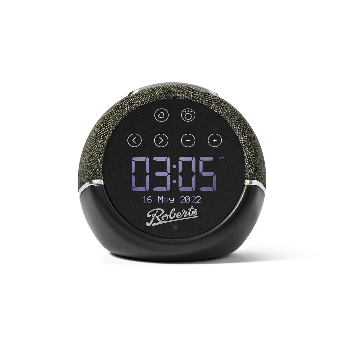 Roberts Zen Plus DAB Radio Alarm Clock & Bluetooth Speaker in Black Digital Radios Roberts   