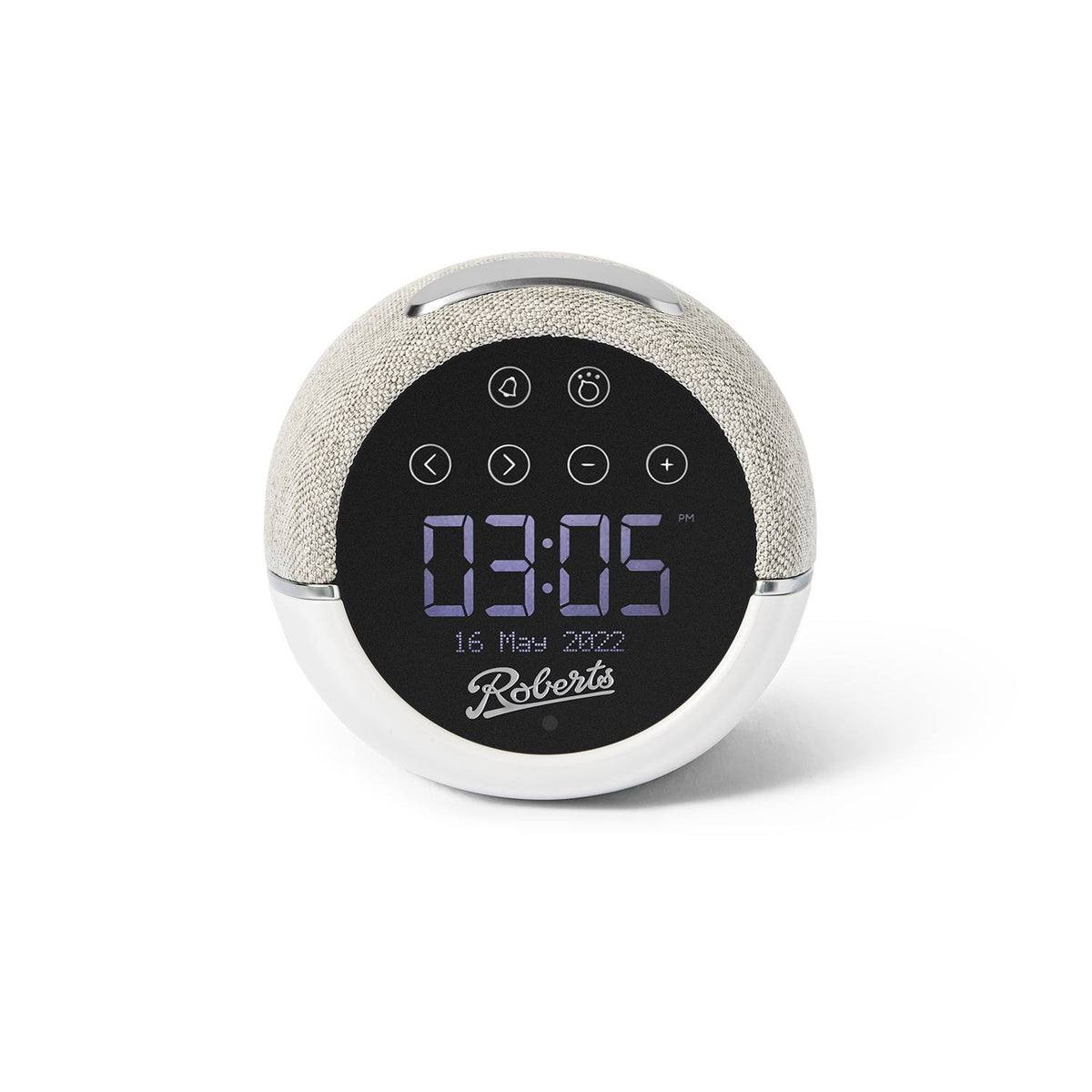 Roberts Zen Plus Radio Alarm Clock in White